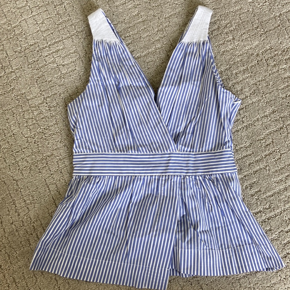 Banana Republic Pinstripe Tank